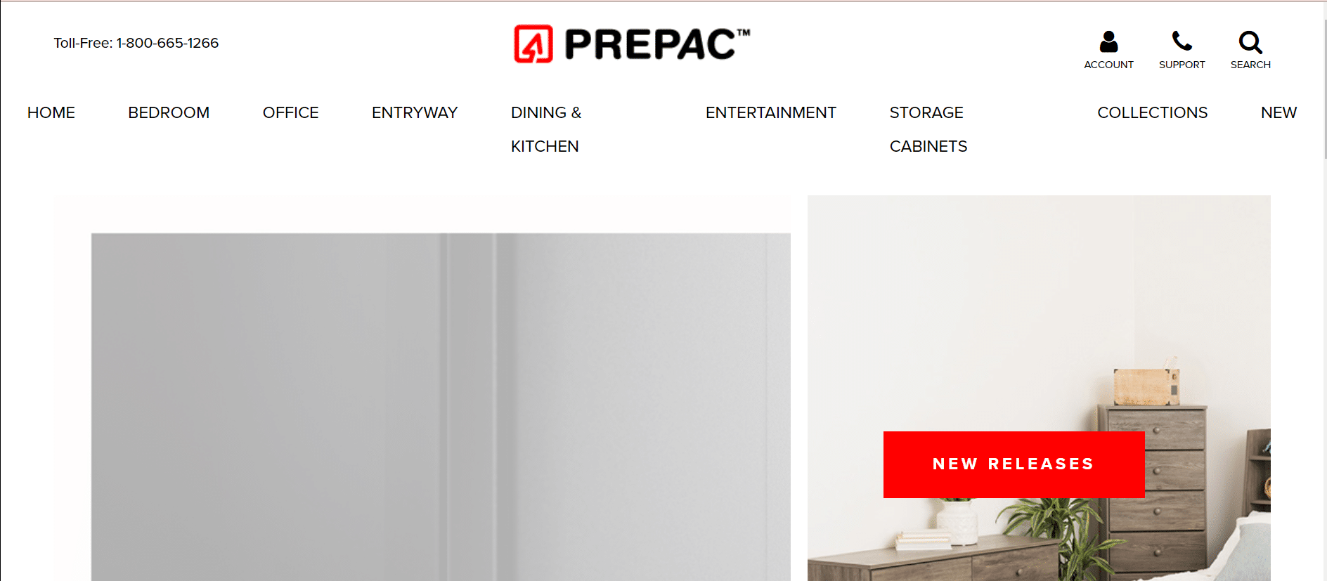 Prepac Manufacturing Ltd homepage