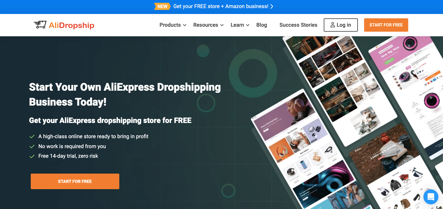 AliDropship platform offers lifetime plugin support for WordPress websites