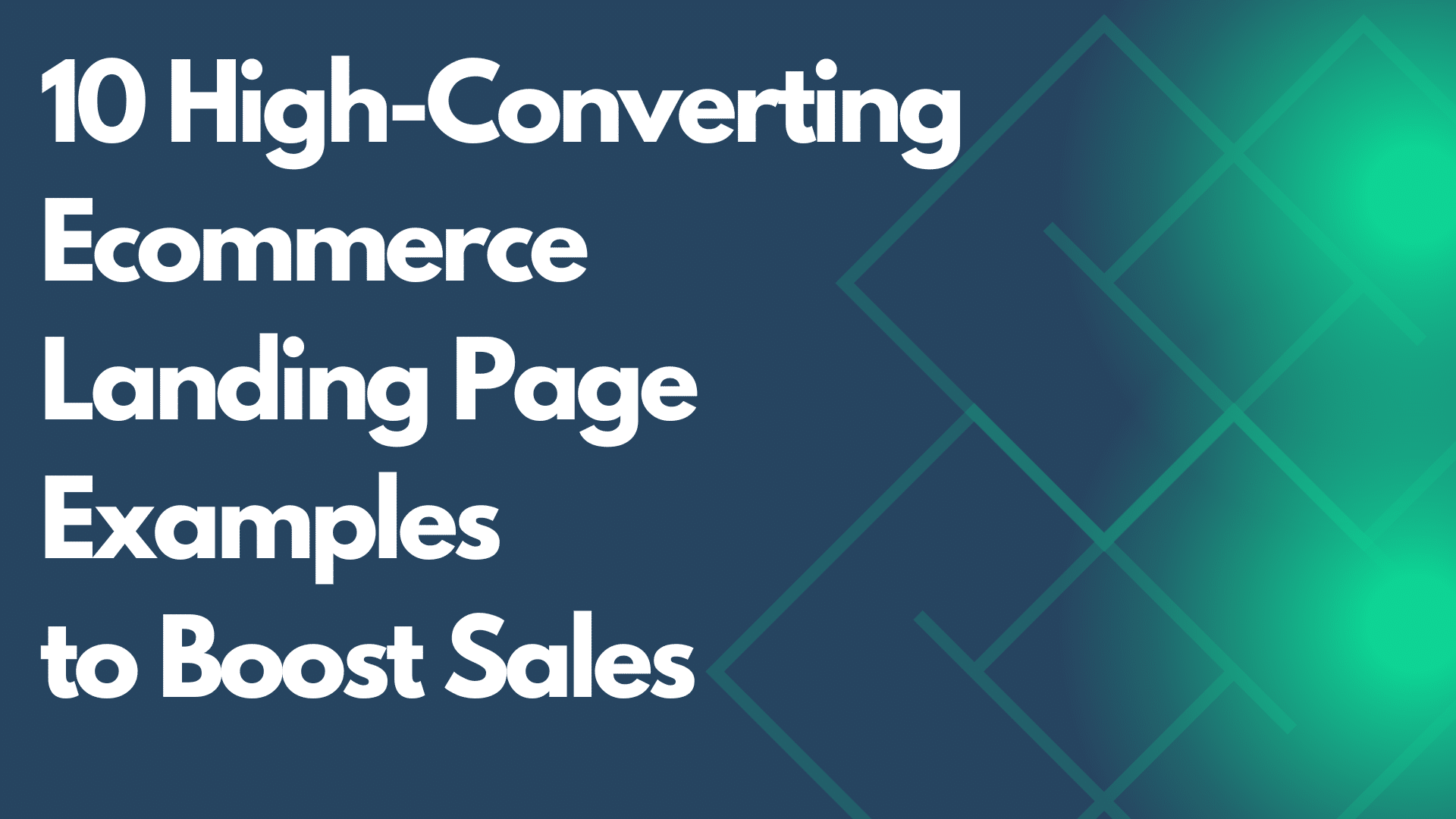 whether it's organic or paid traffic, an effective landing page can help you convert leads